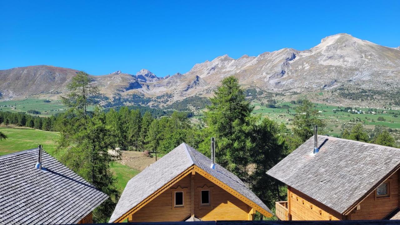 Chalet Aneloup Vue D'Exception A La Joue Du Loup Le Devoluy Ngoại thất bức ảnh
